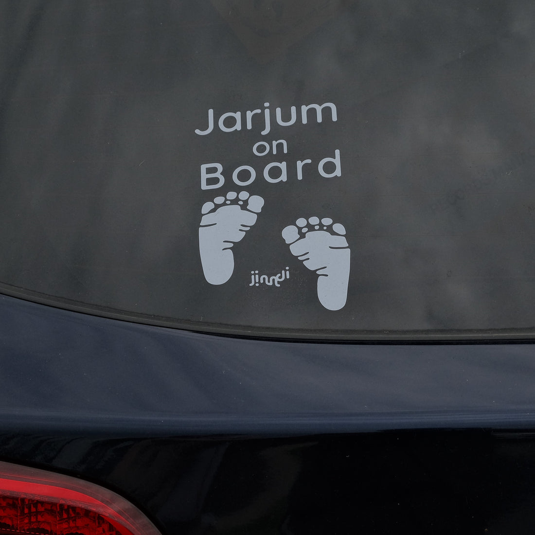 Car Window Decal - Jarjum on Board