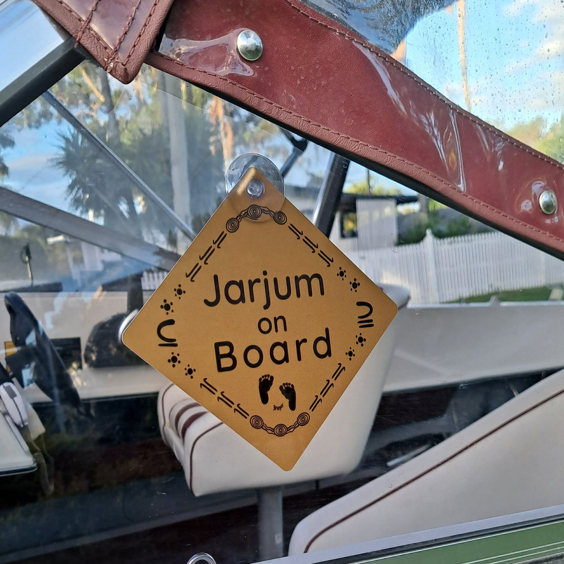 Safety Car Sign - Jarjum on Board